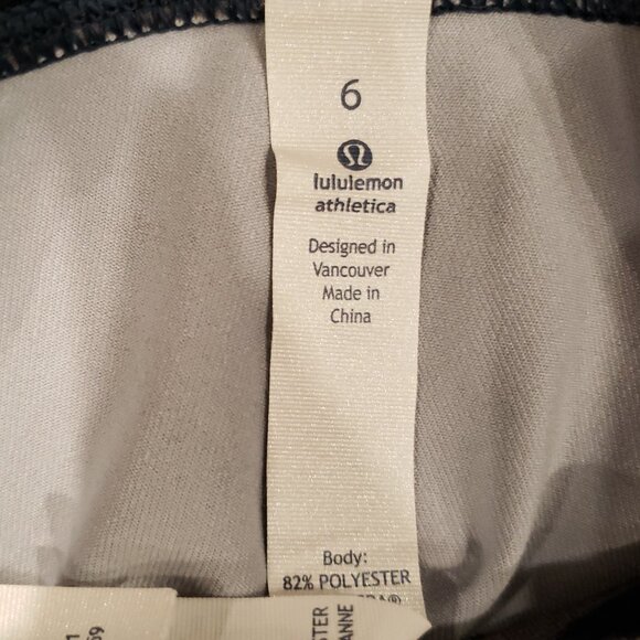 EUC Lululemon Wunder Under Hi-Rise Crop 21" Full-on Luon - Picture 10 of 10